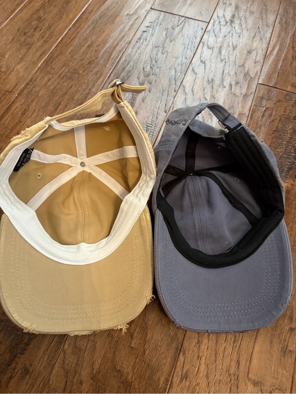 Chanel Women's Distressed Logo Baseball Cap - Yellow & Gray - Picture 7 of 7